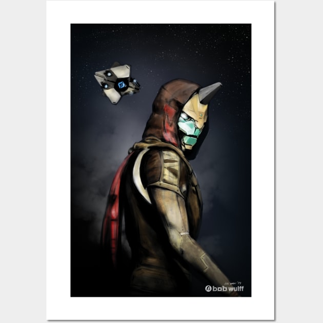 Hunter Vanguard Cayde-6 Wall Art by bobwulff